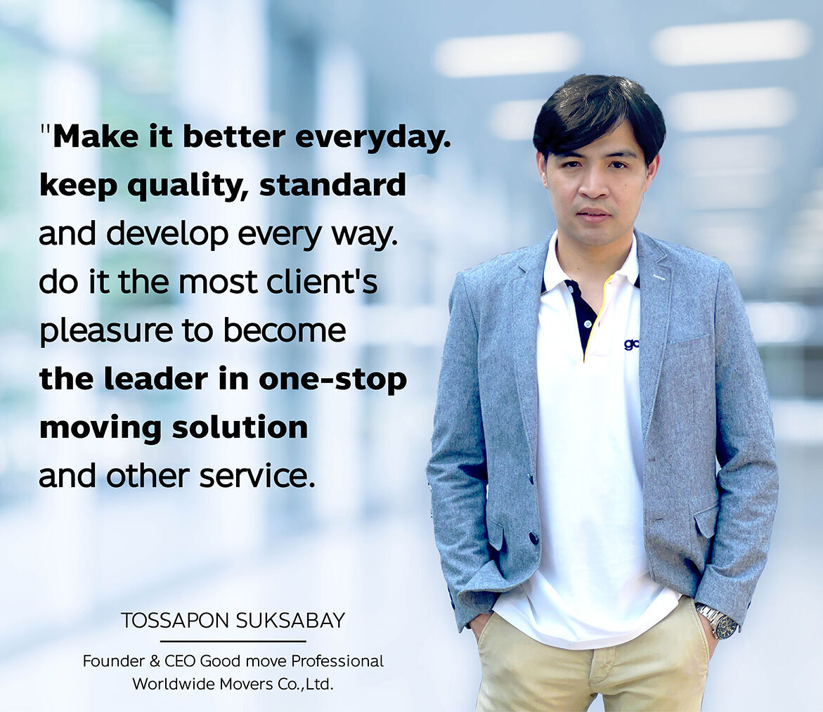 Make it better everyday. keep quality, standard and develop every way. do it the most client's pleasure to become the leader in one-stop moving solution and other service.